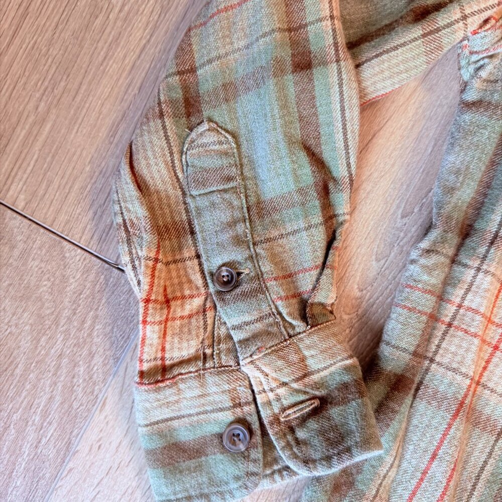 Women's Vintage Ralph Lauren Plaid Long Sleeve Hunting Shirt - Size 6 (small) - Picture 9 of 12